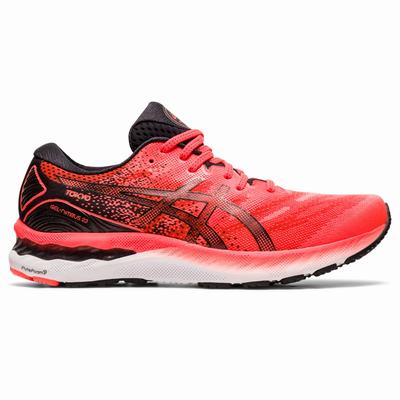 Asics Gel-Nimbus 23 Tokyo - Miesten Juoksukengät - Oranssi Punainen/Mustat